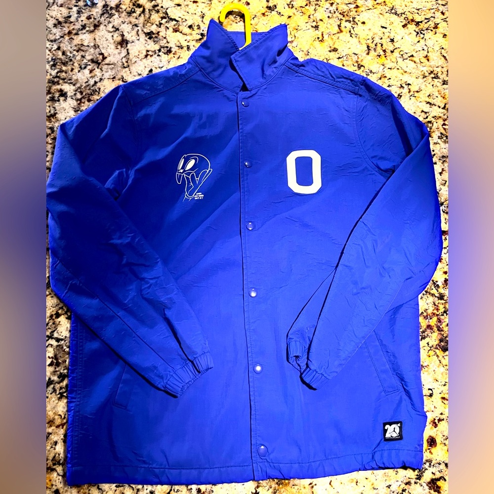 Jordan Retro Space Jam Button Up Windbreaker